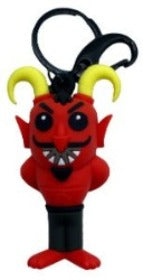 Devil 3d plastic keychain