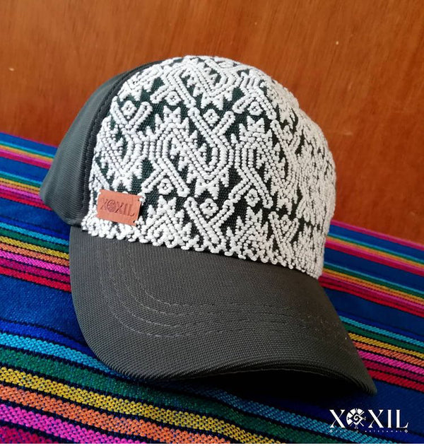 Handmade Embroidered Mexican Trucker Hat