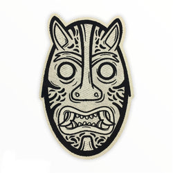Mexican Jaguar Mask Waterproof Sticker