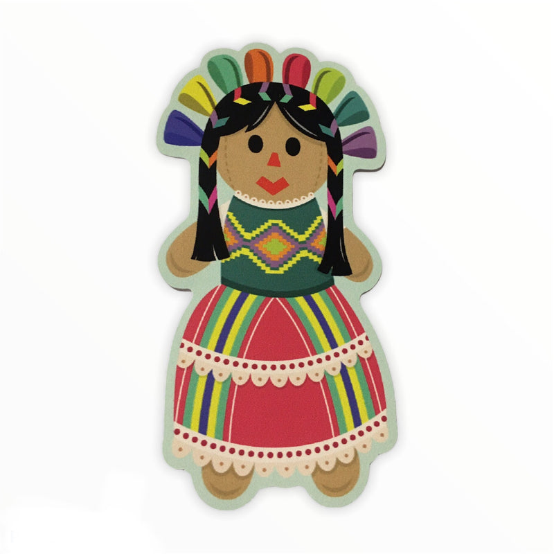 Mexican Doll - Waterproof Sticker