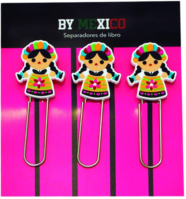 Mexican Doll Clip Bookmark