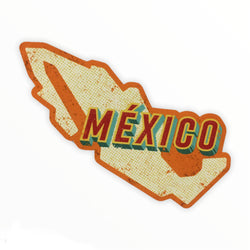 Republic of Mexico - Waterproof Sticker