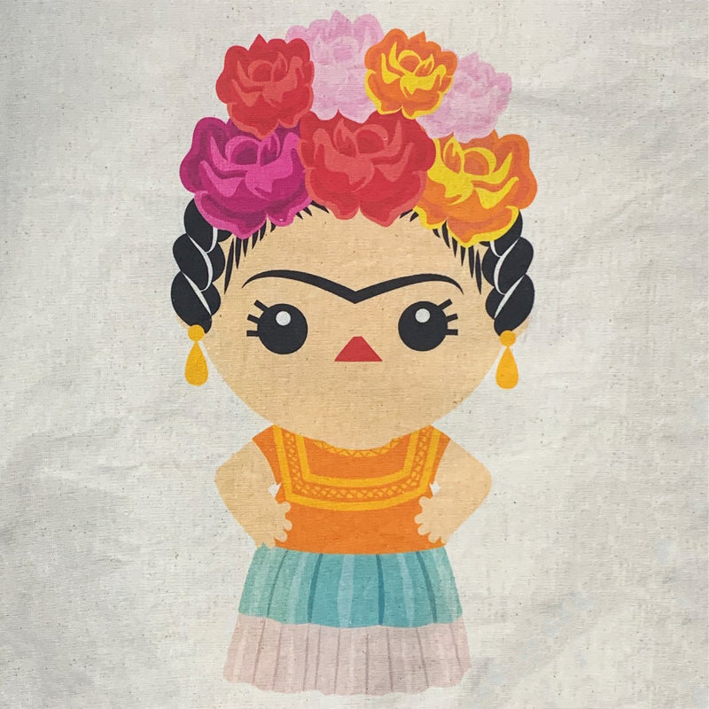Canvas Tote-Bag Frida Kahlo