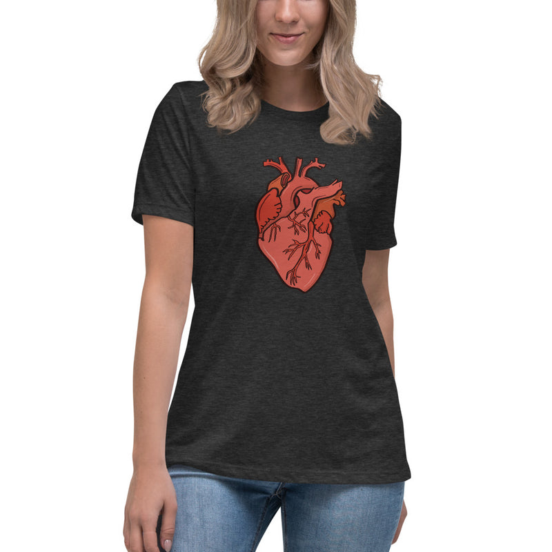 Women's Anatomical Heart Shirt
